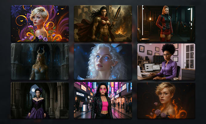 create stunning ai generated images for your brand or project