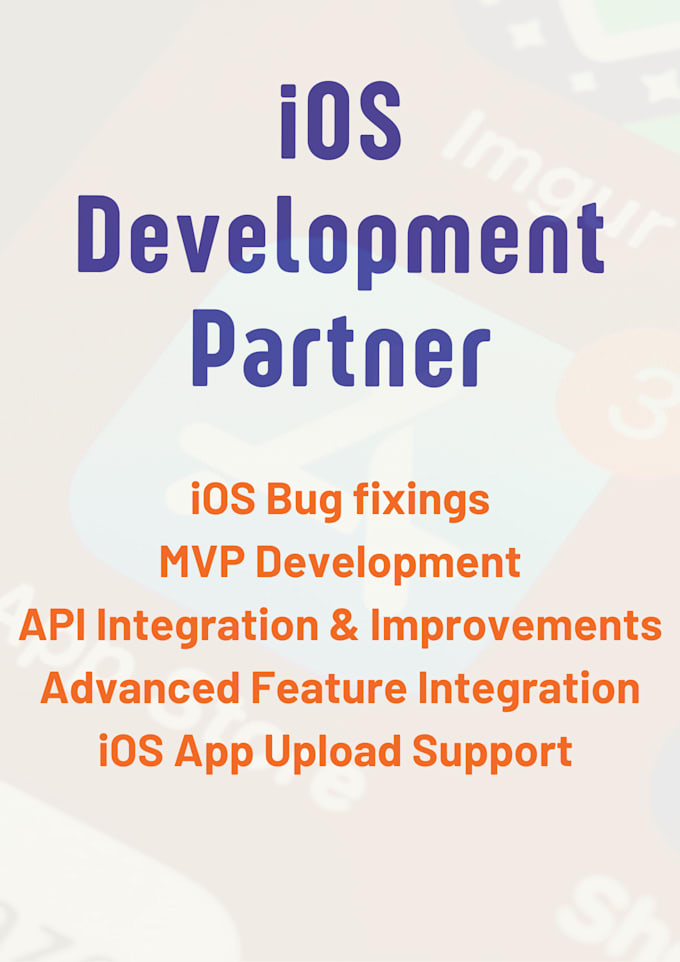 fix ios bugs, crashes and perform app optimization