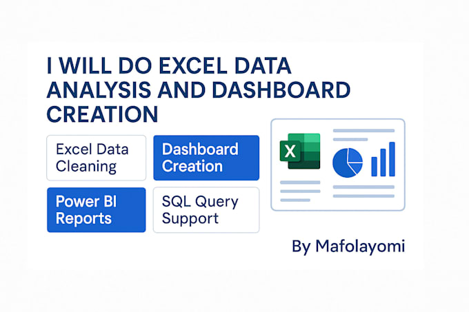 Do professional excel data analysis and create dashboards by ...