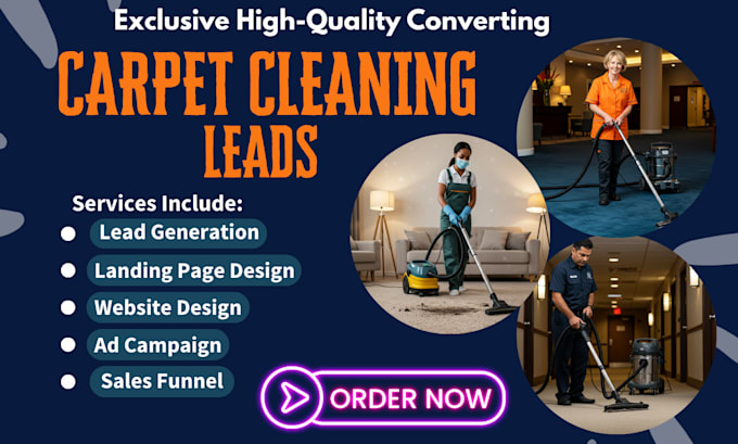 Generate carpet cleaning and home service leads with facebook and ...
