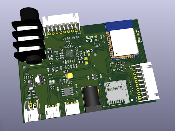 do pcb design, circuit design, schematic design, and pcb layout for your project