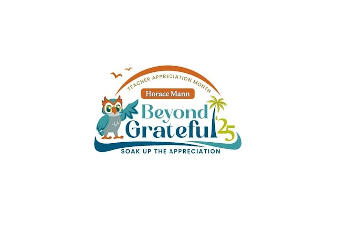 design grabbing teacher appreciation campaign logo