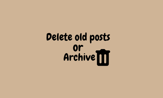 delete facebook instgaram tiktok old posts and videos