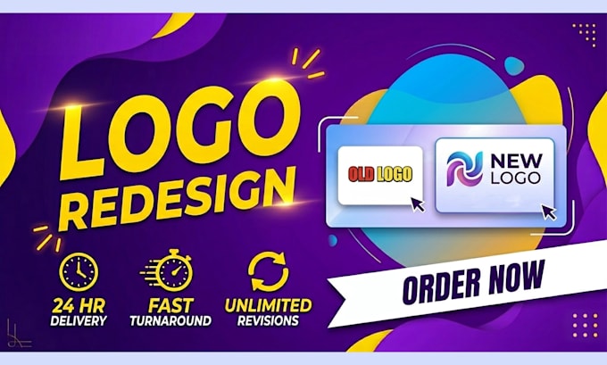 fix, revamp, modify, alter, edit, redesign your current logo