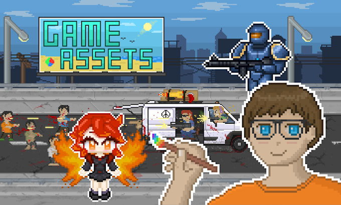 create any pixel art asset for you