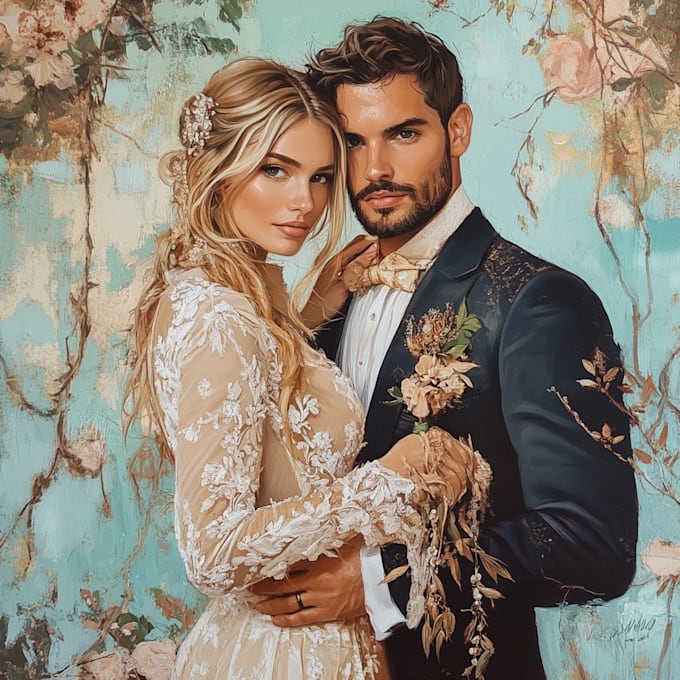 cartoonize your couple portrait