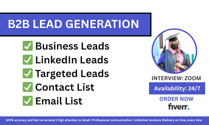 find leads and general virtual assistance