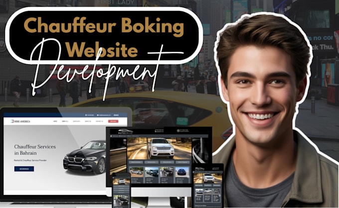 create chauffeur, limousine and taxi booking website