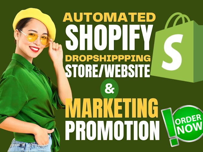 build a profitable shopify dropshipping store i expert store design