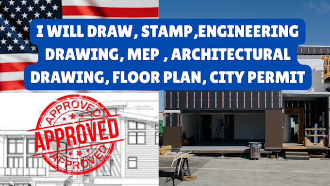 Draw stamp engineering drawing mep architectural drawing floor plan ...