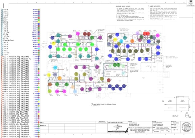 do quantity and material takeoff for mechanical, electrical and plumbing