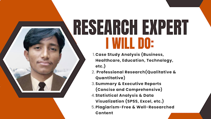be your qualitative and quantitative research expert