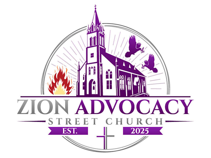 create a modern church logo