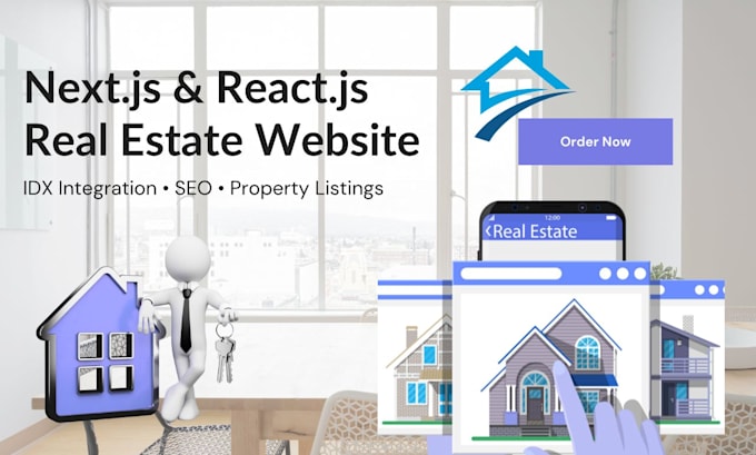 build an idx powered real estate website with nextjs and reactjs