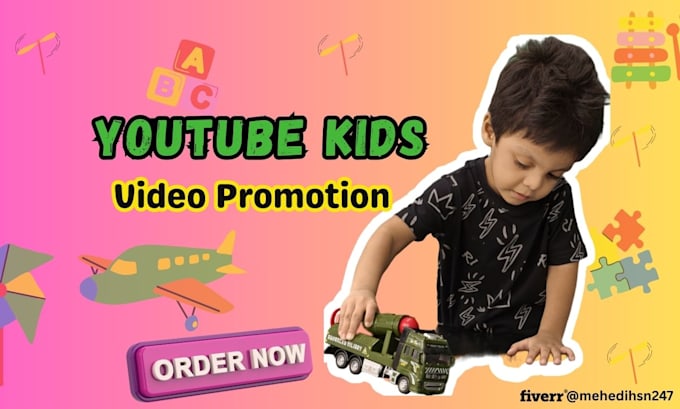 do kids youtube video promotion