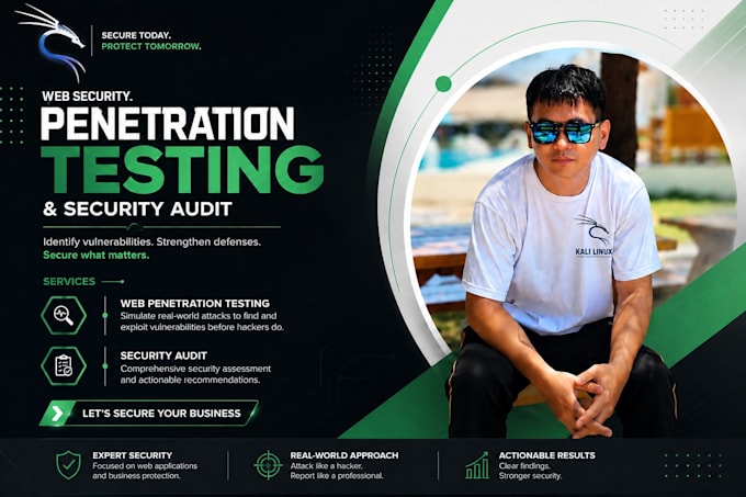 perform penetration testing and deliver a detailed security report