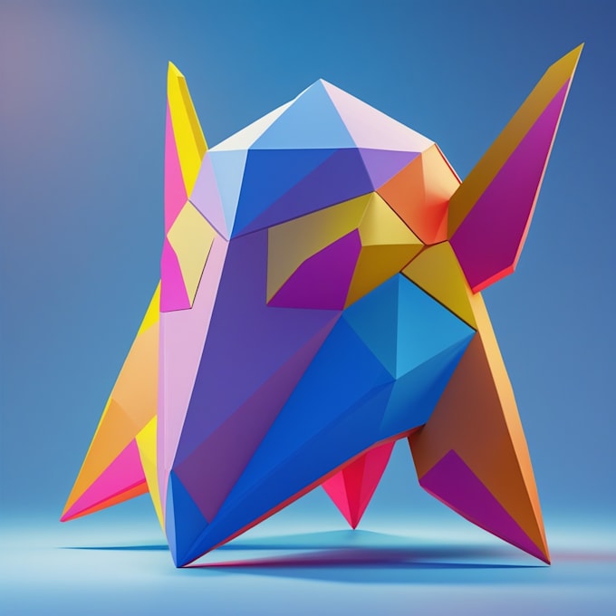 make a low poly model for your game