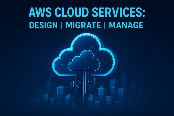create, configure and migrate to AWS infrastructure