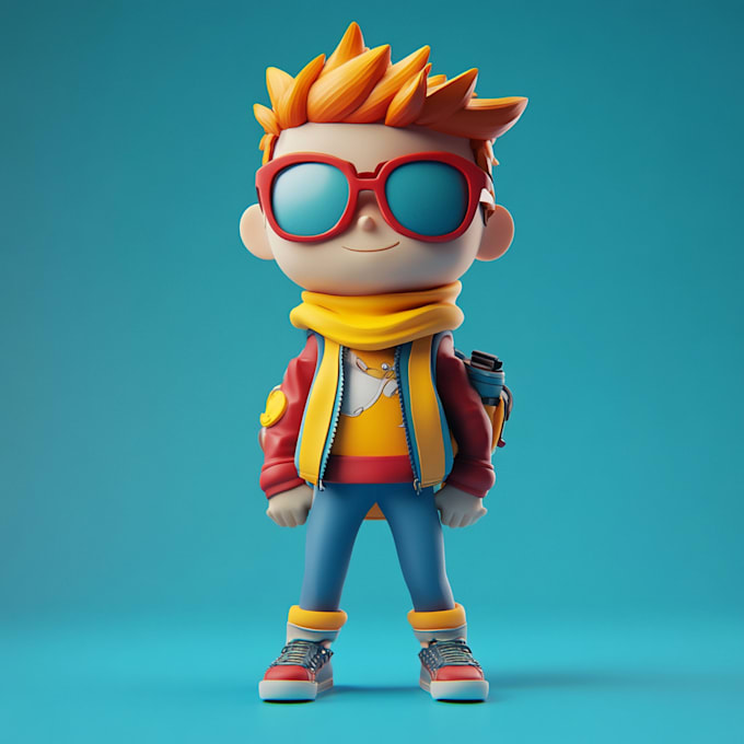 custom 3d illustrations icons or avatars for stream
