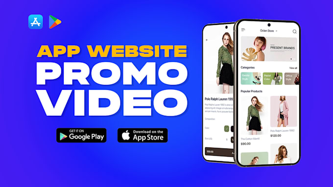create mobile app promo video or sass explainer video