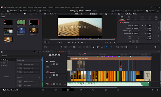 do dramatic and emotional video editing
