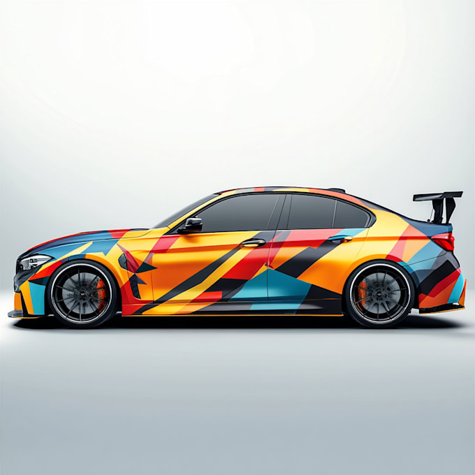 make van wrap design, car wrap design, truck wrap design