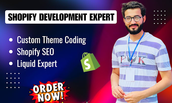 handle shopify development, custom liquid coding and SEO