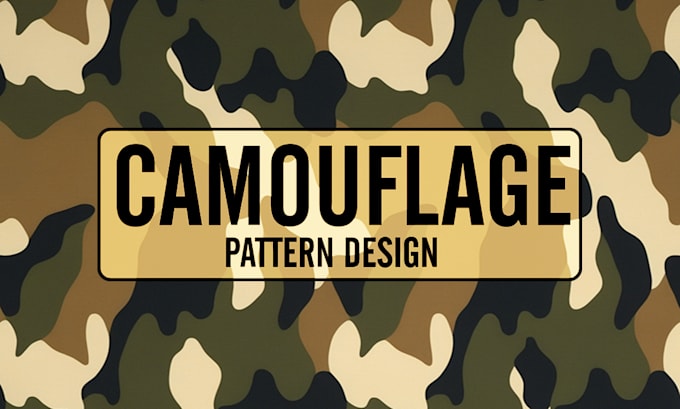 custom camouflage pattern creation redesign fast