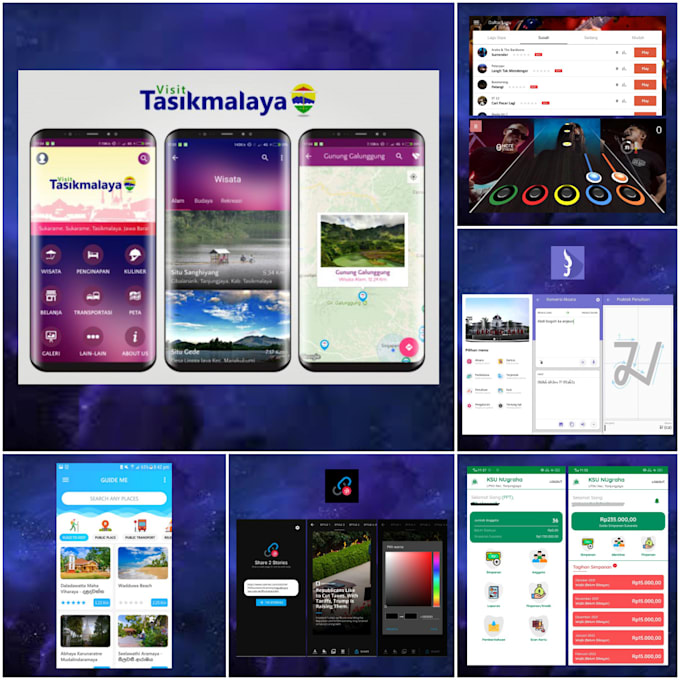 create, update, fix an android application