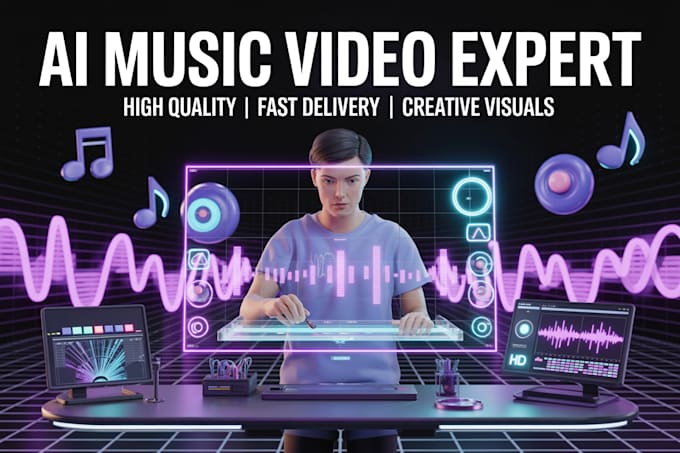 create high quality ai music video using advance ai video tools