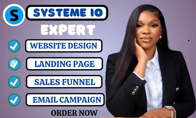 setup systeme io sales funnel system io landing page systeme io email campaign
