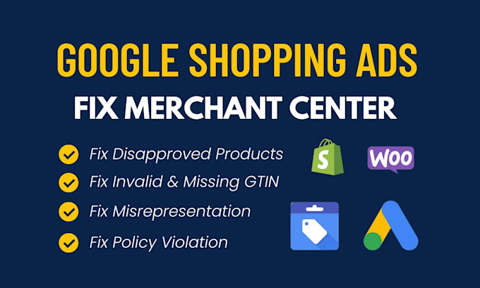 setup google shopping ads fix the merchant center feed issue