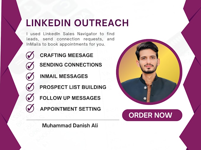 do linkedin outreach through sales navigator