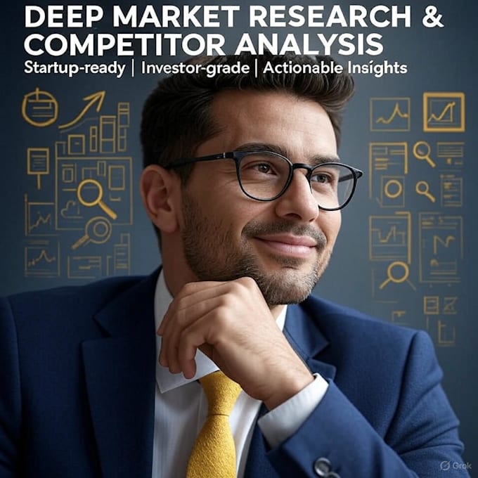 do conduct deep market research and competitive analysis