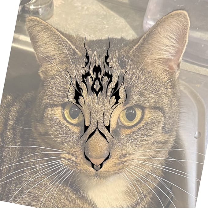 Design custom tribal pet tattoos by Customtribaltat | Fiverr