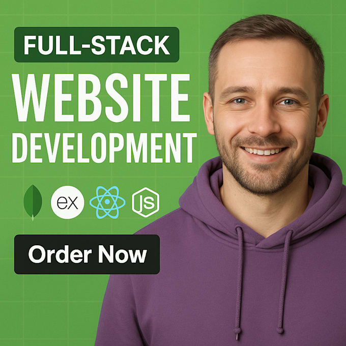 develop a modern mern stack full stack website for your business