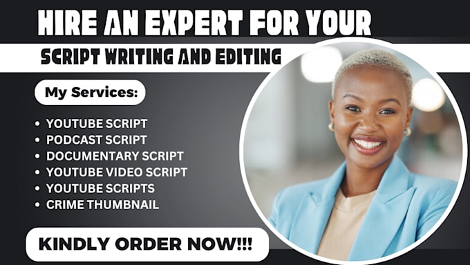 be your youtube script research write true crime script for podcasts scriptwrite
