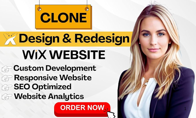 Clone wix website redesign build wix website wix website design wix ...
