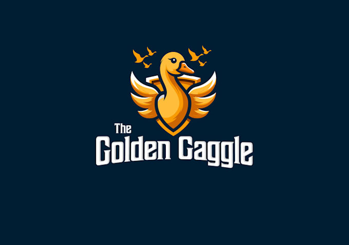 design unique golden goose logo