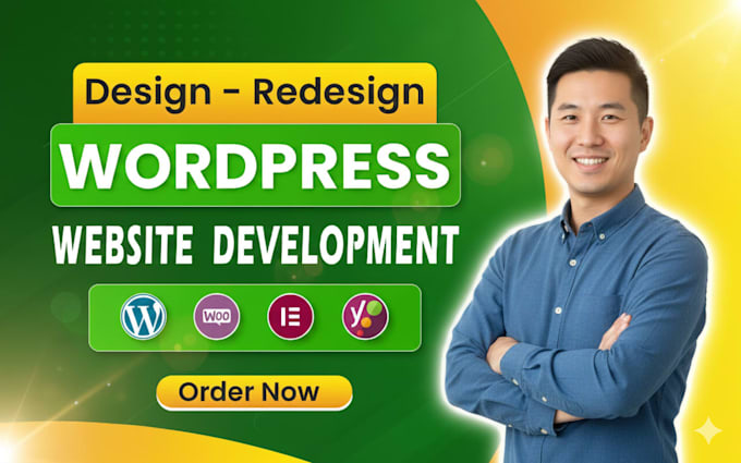 design, redesign, and customize your responsive wordpress website