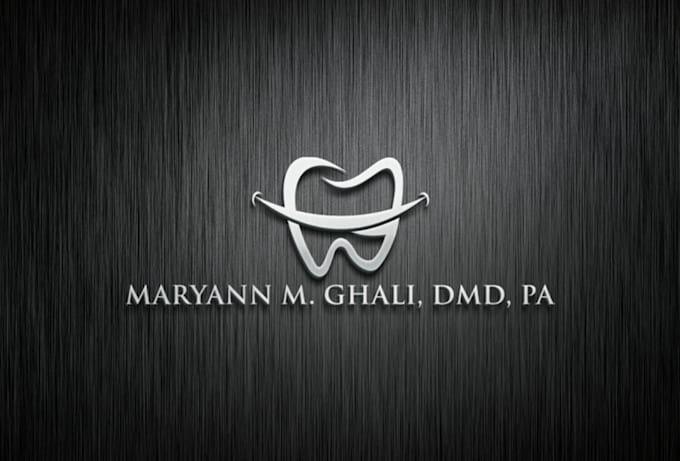 do modern professional dentist logo design