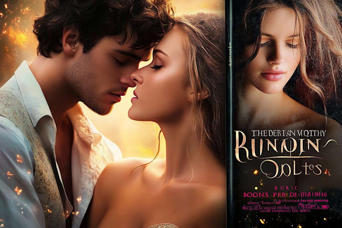 do illustrated romance book cover design