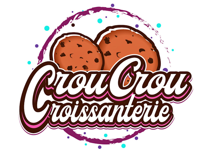 create food, cafe and restaurant, bakery logo design