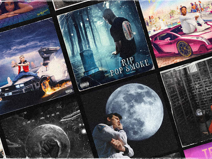 creative album, single or ep cover design