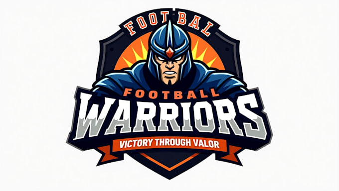 design football warriors logo