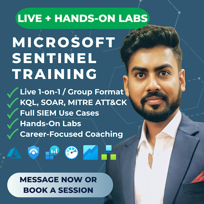 provide microsoft sentinel with hands on labs for soc and siem skills
