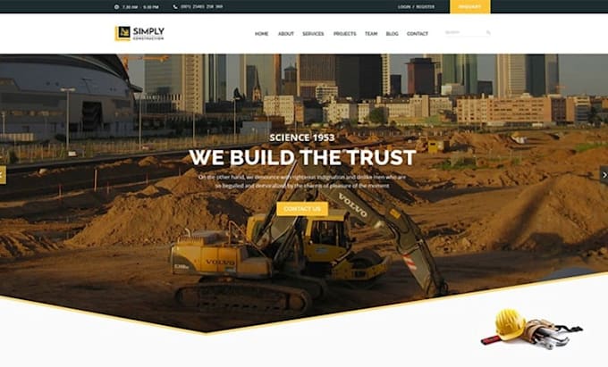 design construction website, handyman, painting, roofing website , locksmith