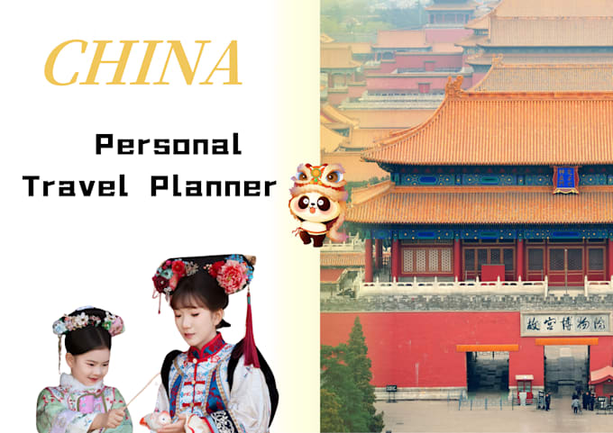 create a personalized itinerary for your journey to china