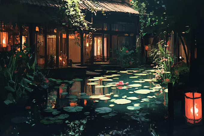 draw your environment concept art illustration