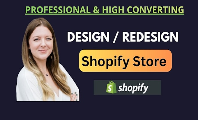 build shopify store design, shopify dropshipping store, shopify website